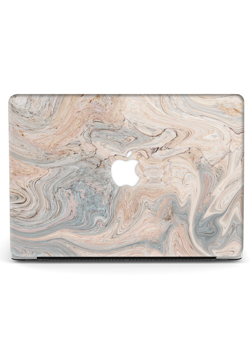 Чехол пластиковый для Apple MacBook 12 A1534 / A1931 Пастельный мрамор (Pastel marble) (3365-2350) MobiPrint (218865615)