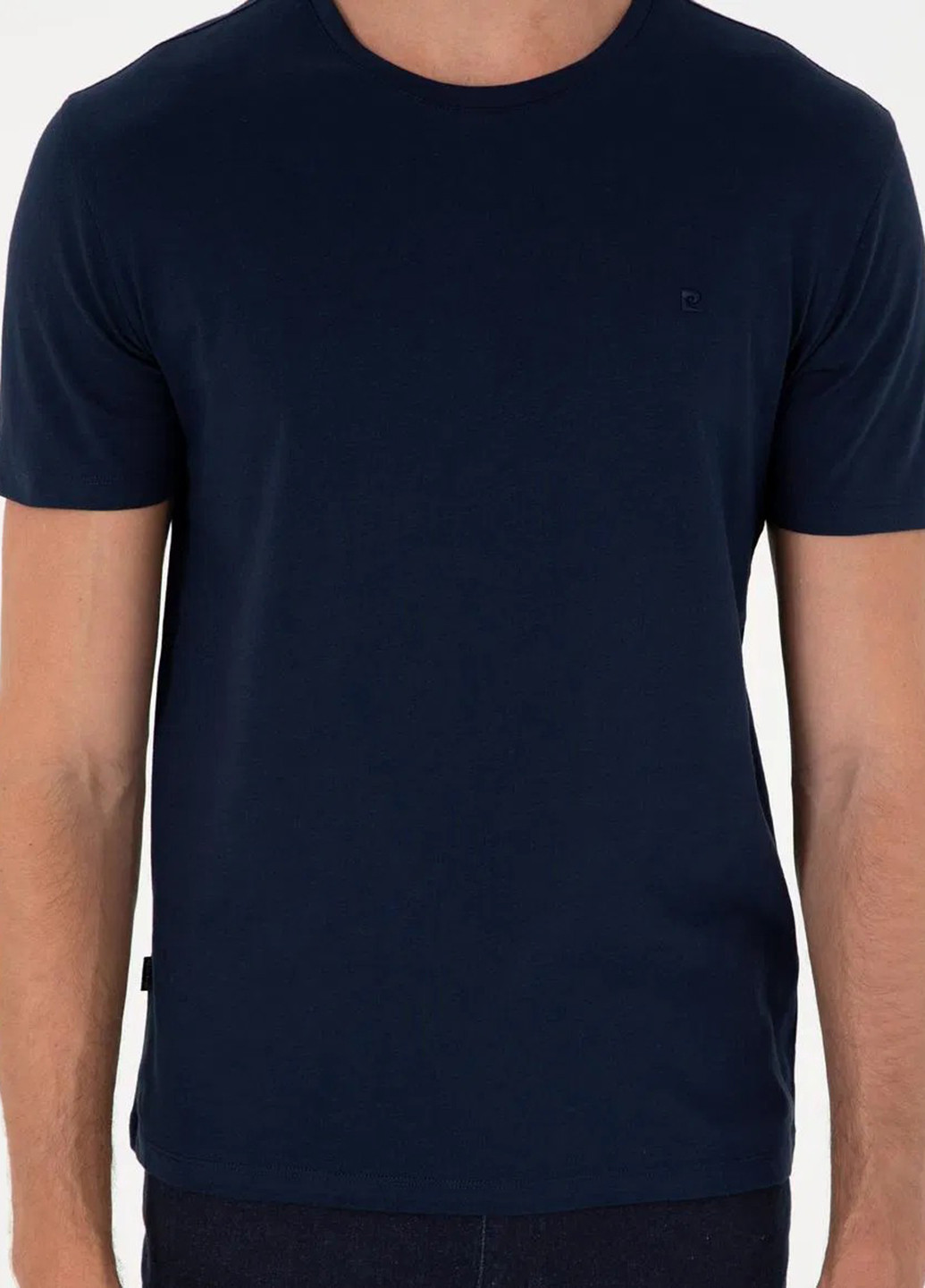 Темно-синяя футболка Pierre Cardin