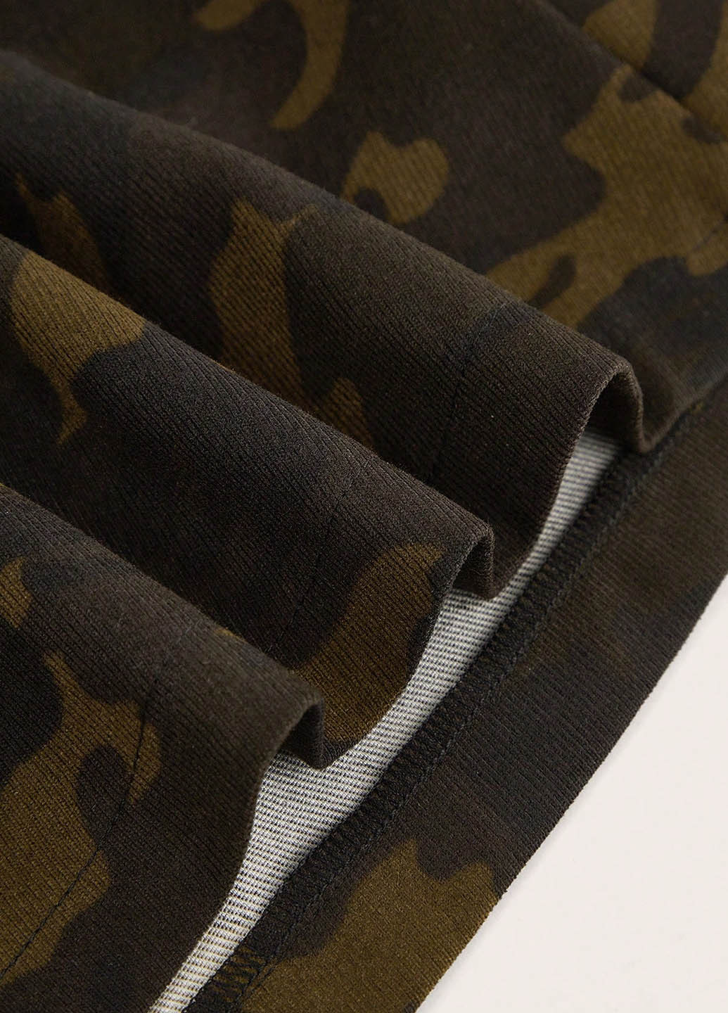 Разноцветная кэжуал камуфляжная юбка SHEIN карго