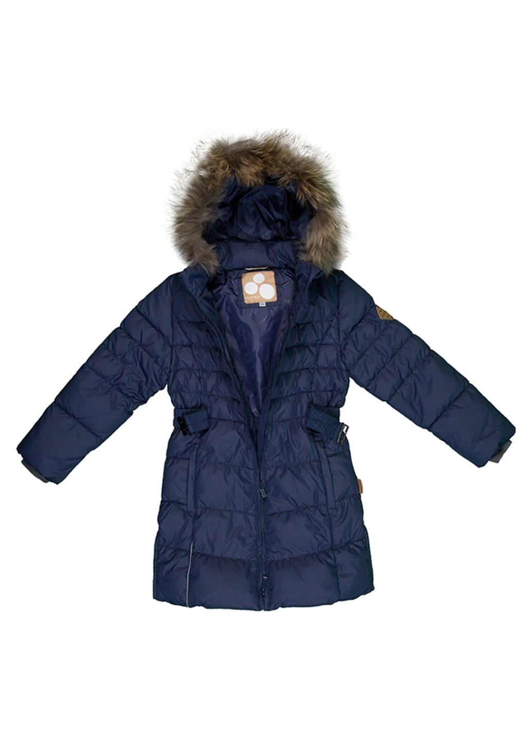 Синє зимнє Пальто-пуховик YASMINE Huppa