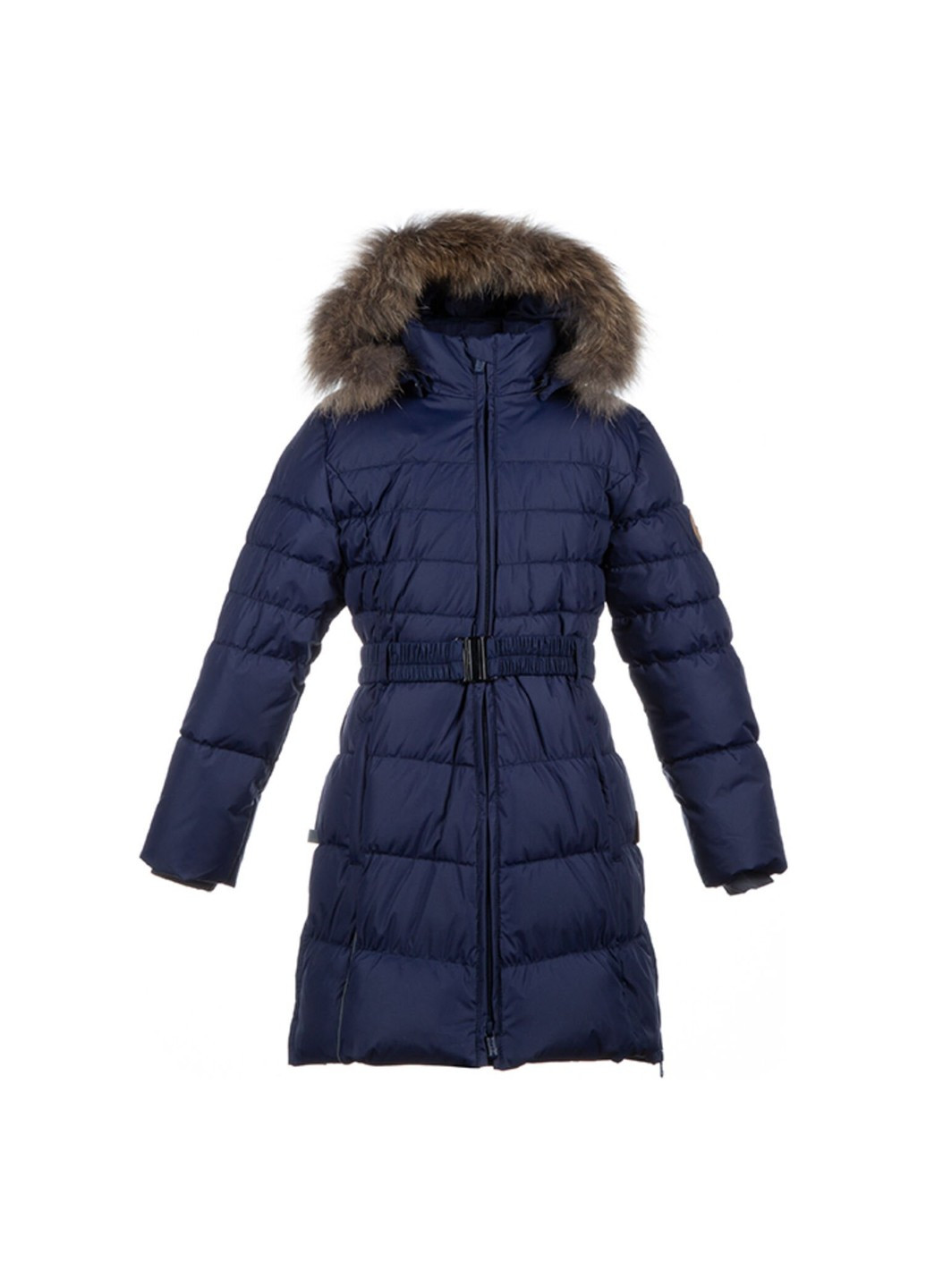 Синє зимнє Пальто-пуховик YASMINE Huppa