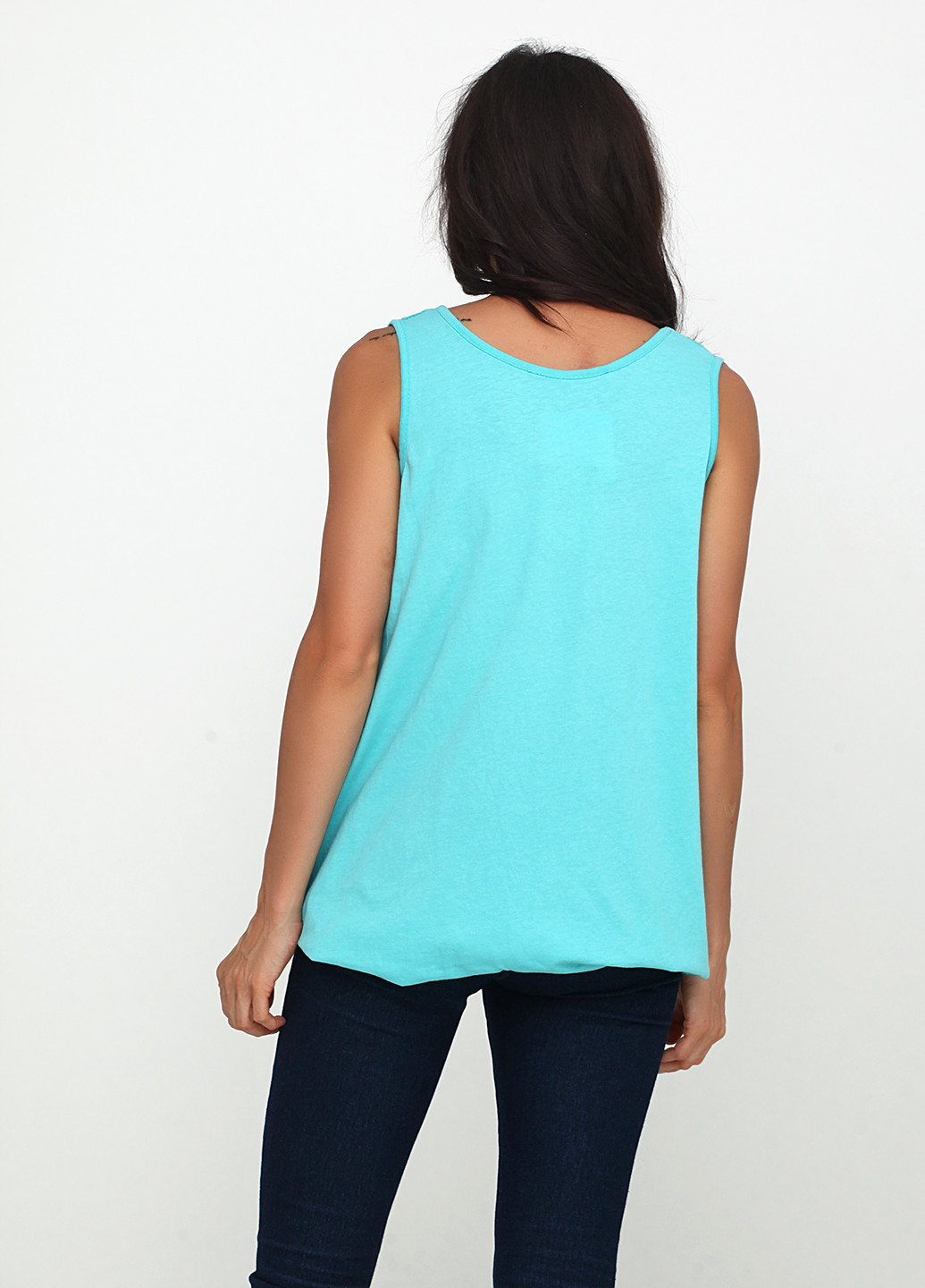 Голубая блуза My Luna