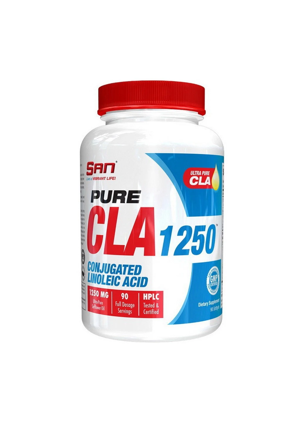 Конъюгированная линолевая кислота Pure CLA 1250 mg (90 капс) сан цла San (255407898)