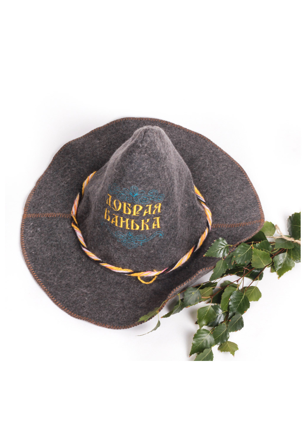 Банная шапка "Бобрая банька" Luxyart (189142724)