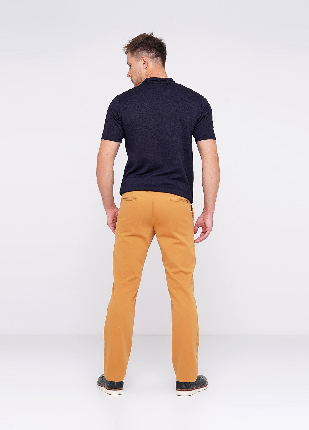 Желтые кэжуал демисезонные брюки Lagrand
