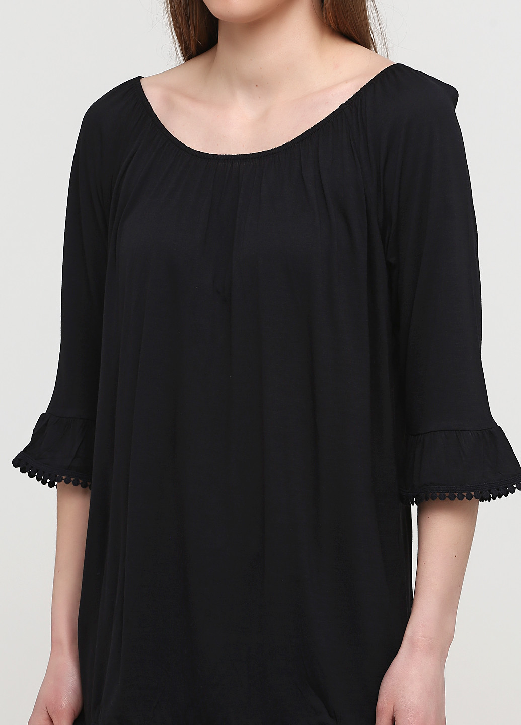 Чёрная блуза Lascana