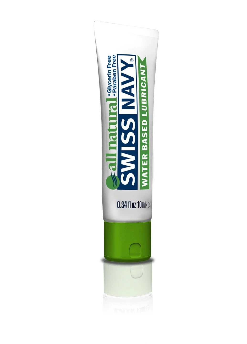 Лубрикант на водній основі для чутливої шкіри All Natural 10 мл Swiss Navy (253932300)