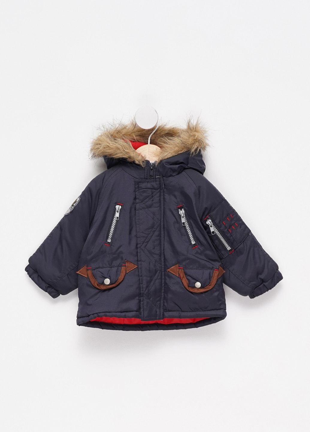 Темно-синяя демисезонная куртка Cool Club