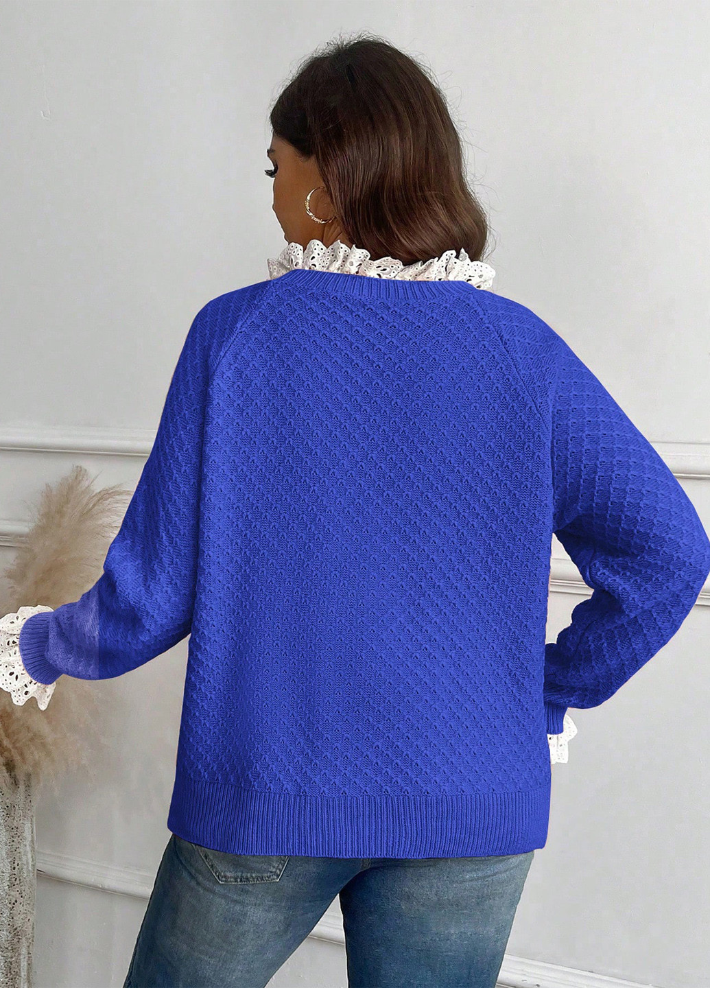 Синий демисезонный джемпер джемпер SHEIN