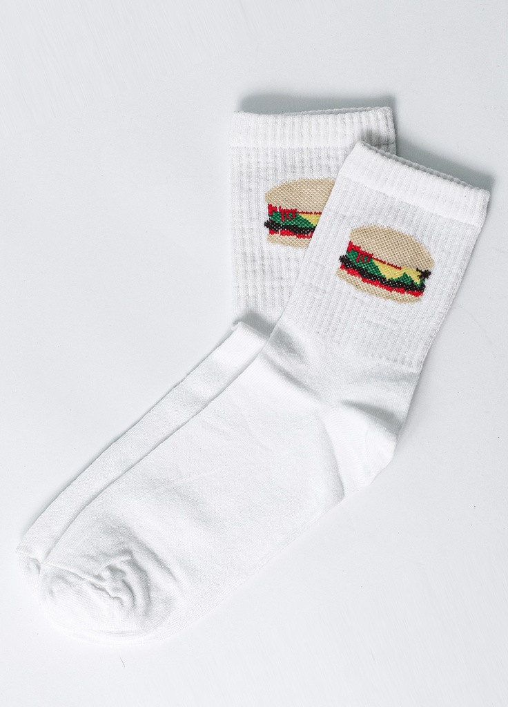Шкарпетки Бургер і картопля LOMM высокие (212242415)