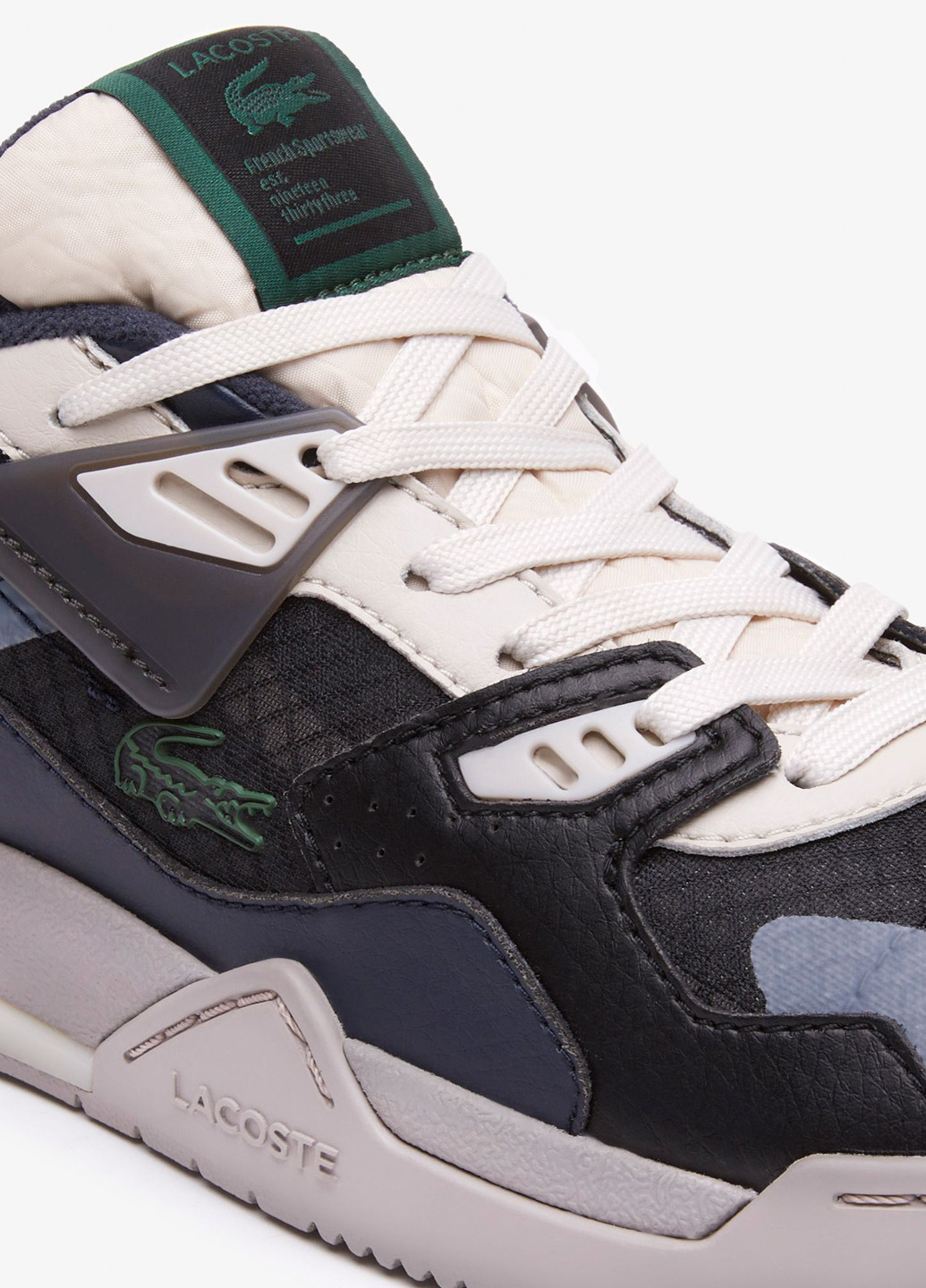 Кроссовки Lacoste чёрные демисезоны (267405636)