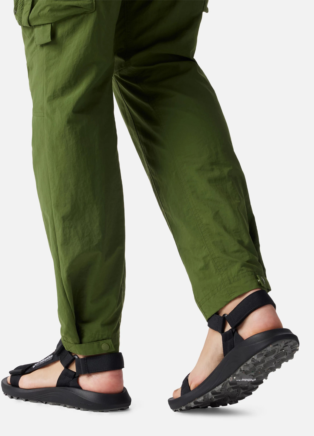 Кэжуал, Спортивные сандалии Columbia на липучке