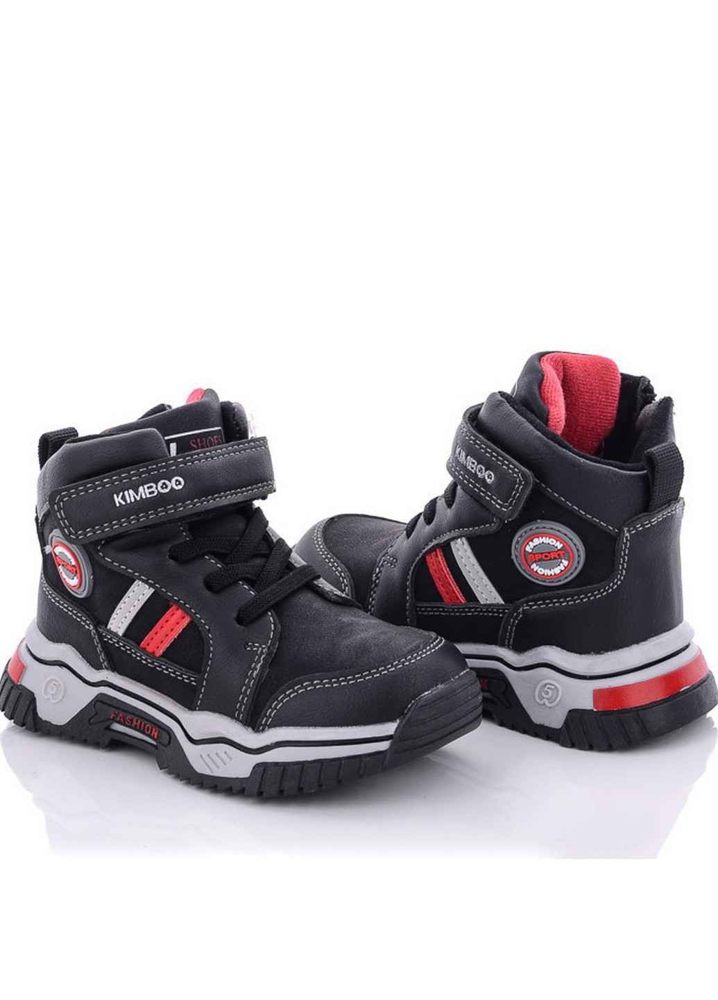 Демісезонні черевики YF938-1K Чорно-червоний Kimbo (242862900)