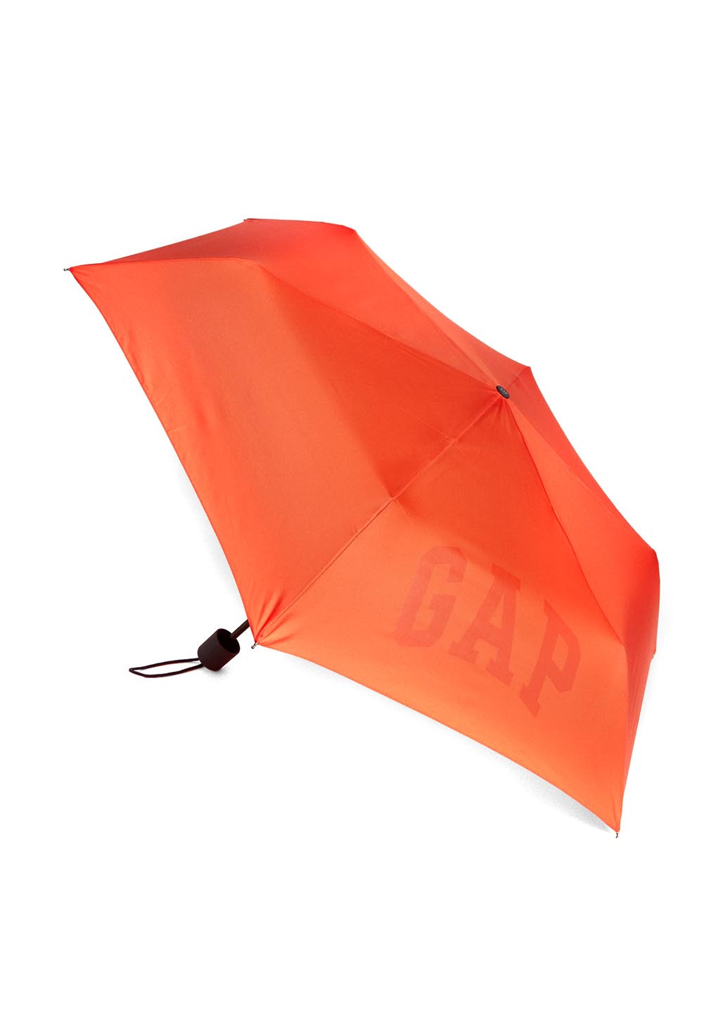 Зонт Gap складной логотип оранжевый