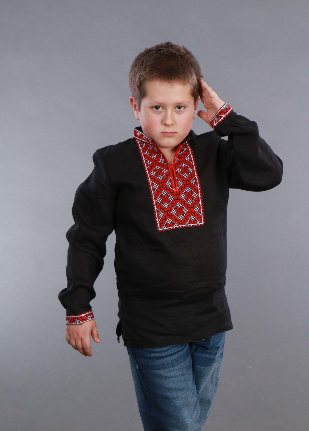 Вишиванка для хлопчика з довгим рукавом BeART 2006 (212880399)