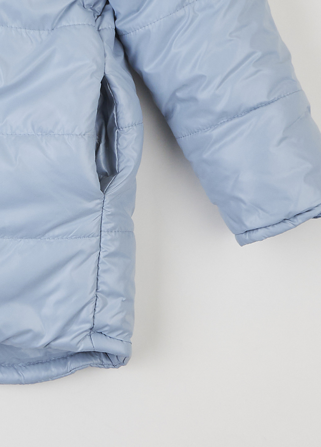 Світло-блакитний зимній комплект (куртка, комбінезон) Одягайко