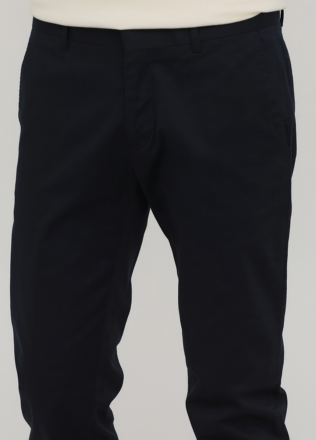 Темно-синие классические демисезонные классические брюки Antony Morato