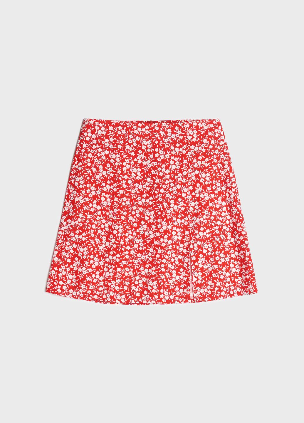 Красная кэжуал цветочной расцветки юбка KASTA design а-силуэта (трапеция)