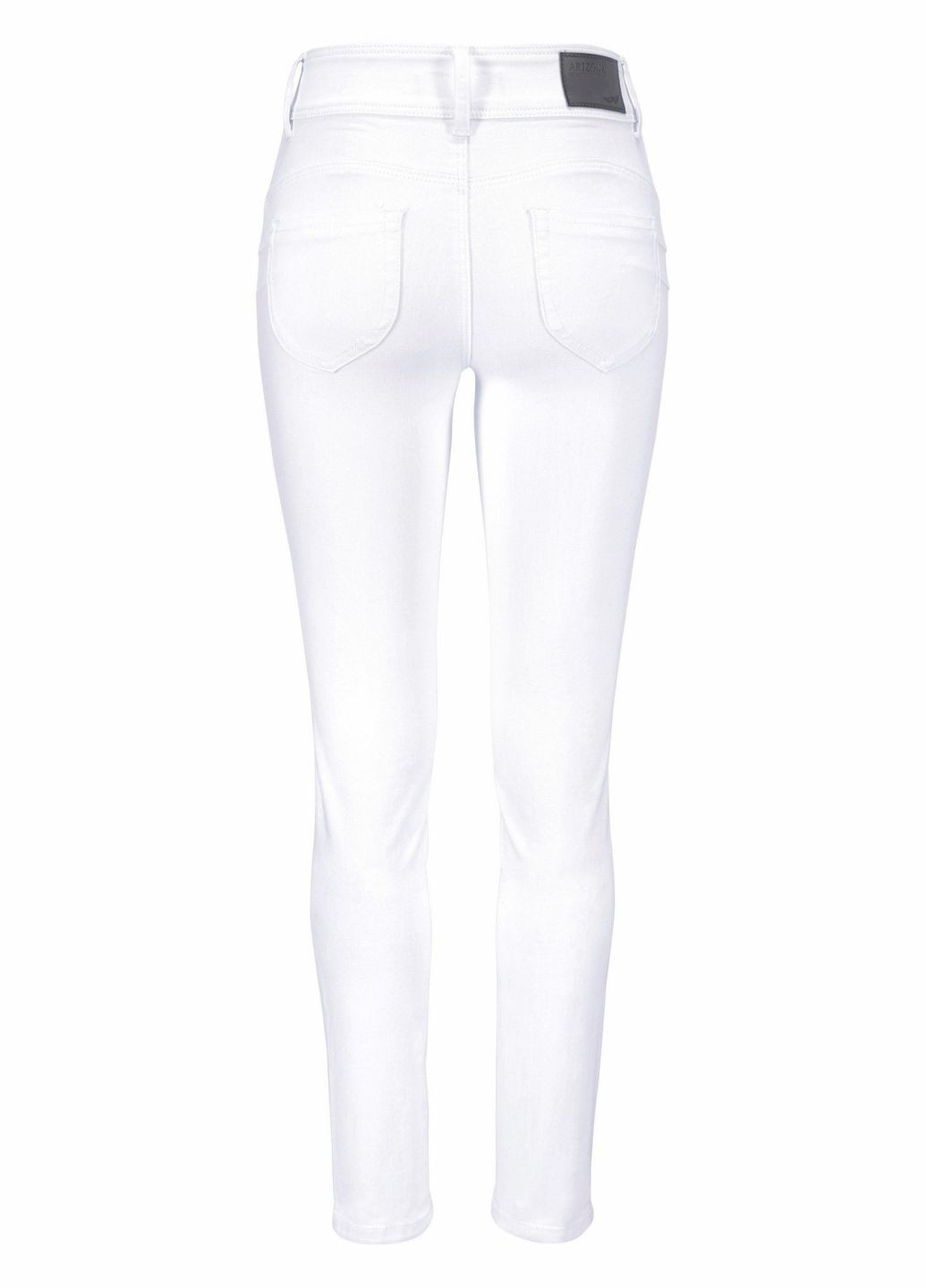 Белые демисезонные скинни джинсы Arizona