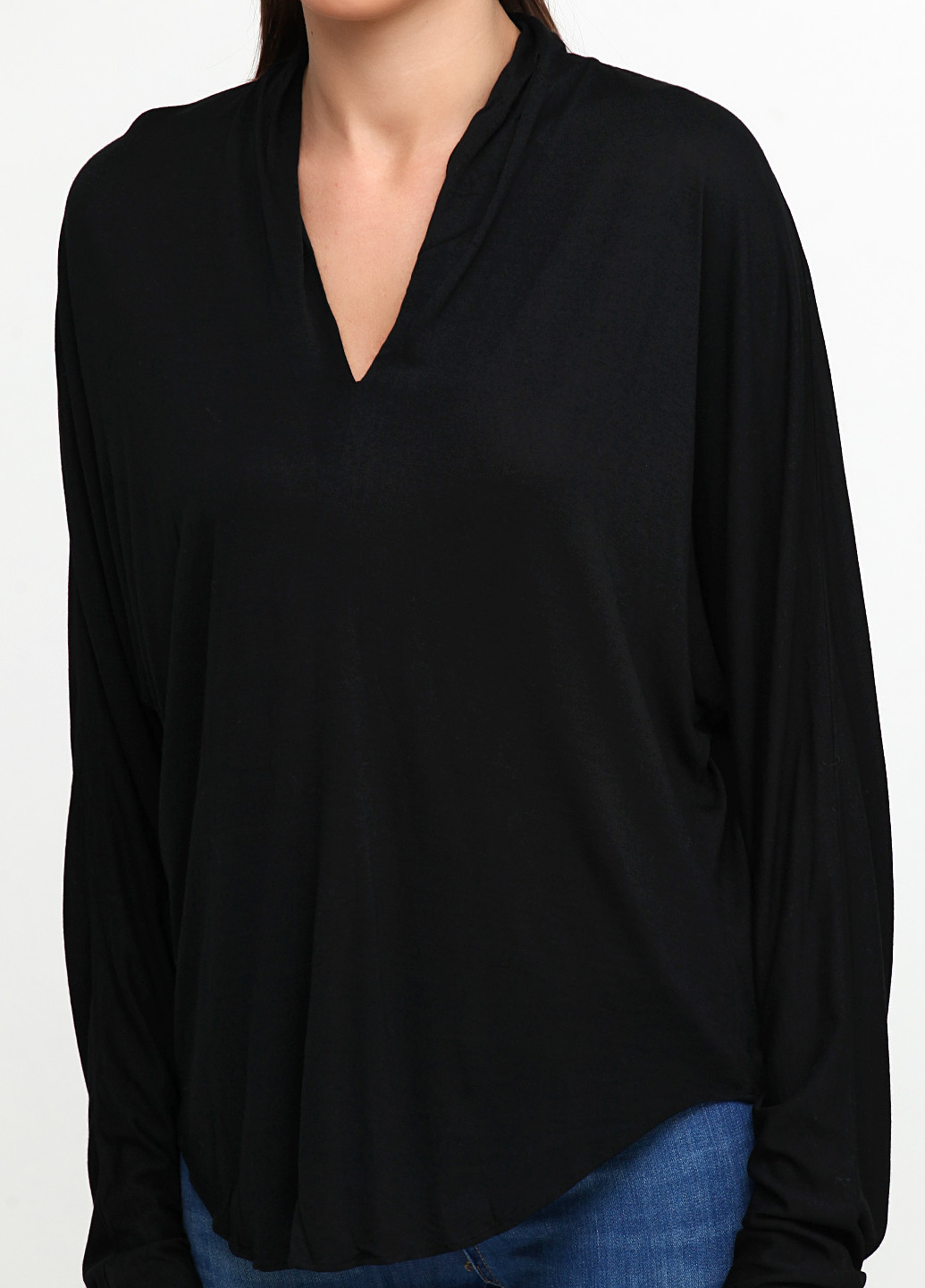 Чорна демісезонна блуза Ralph Lauren