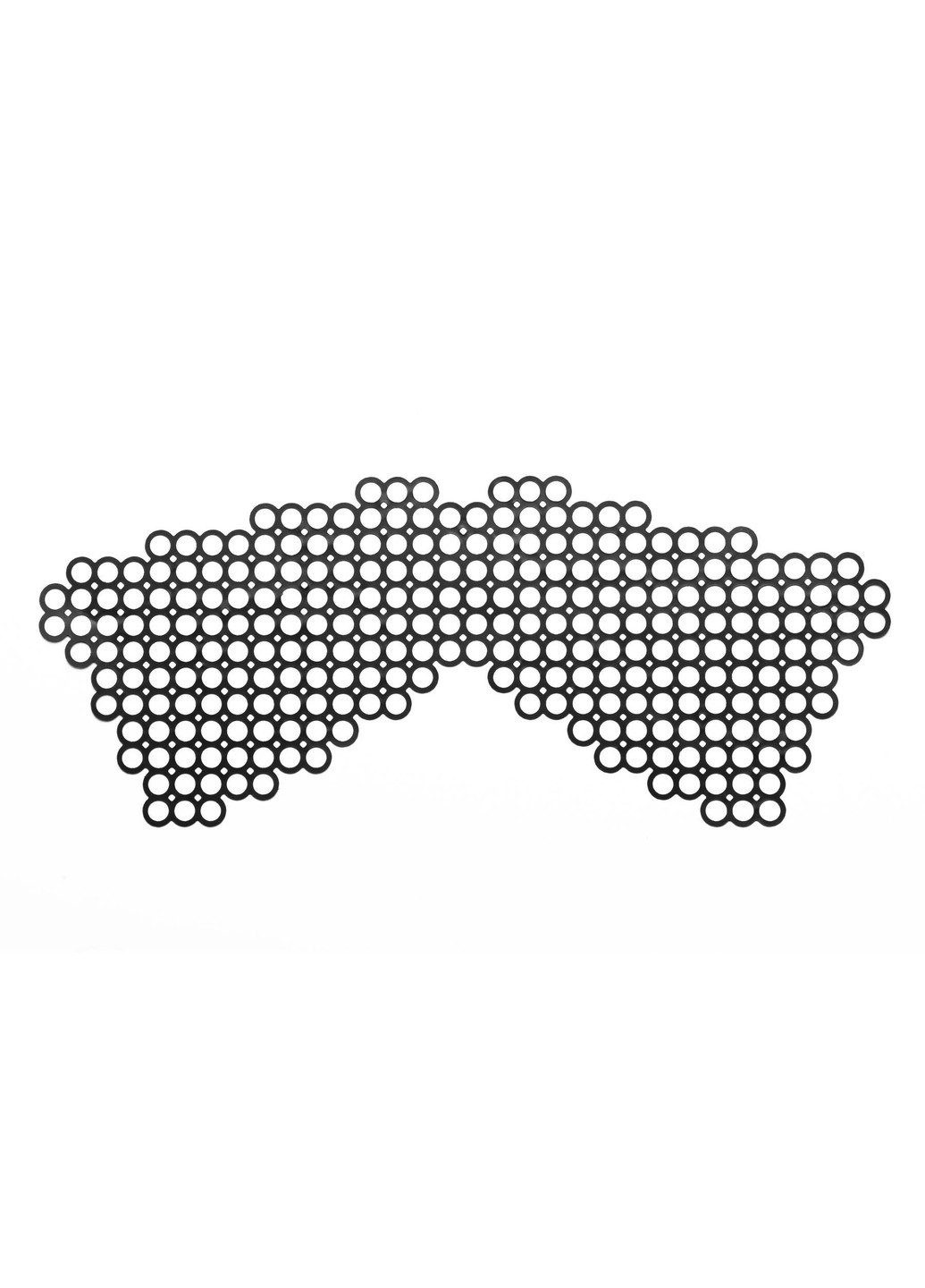 Маска на обличчя - Erika Mask, вінілова, клейове кріплення, без зав'язок Bijoux Indiscrets (254734429)