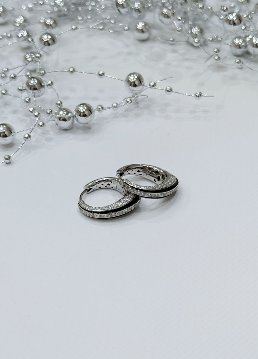 Сережки Silver Flame (317284660)