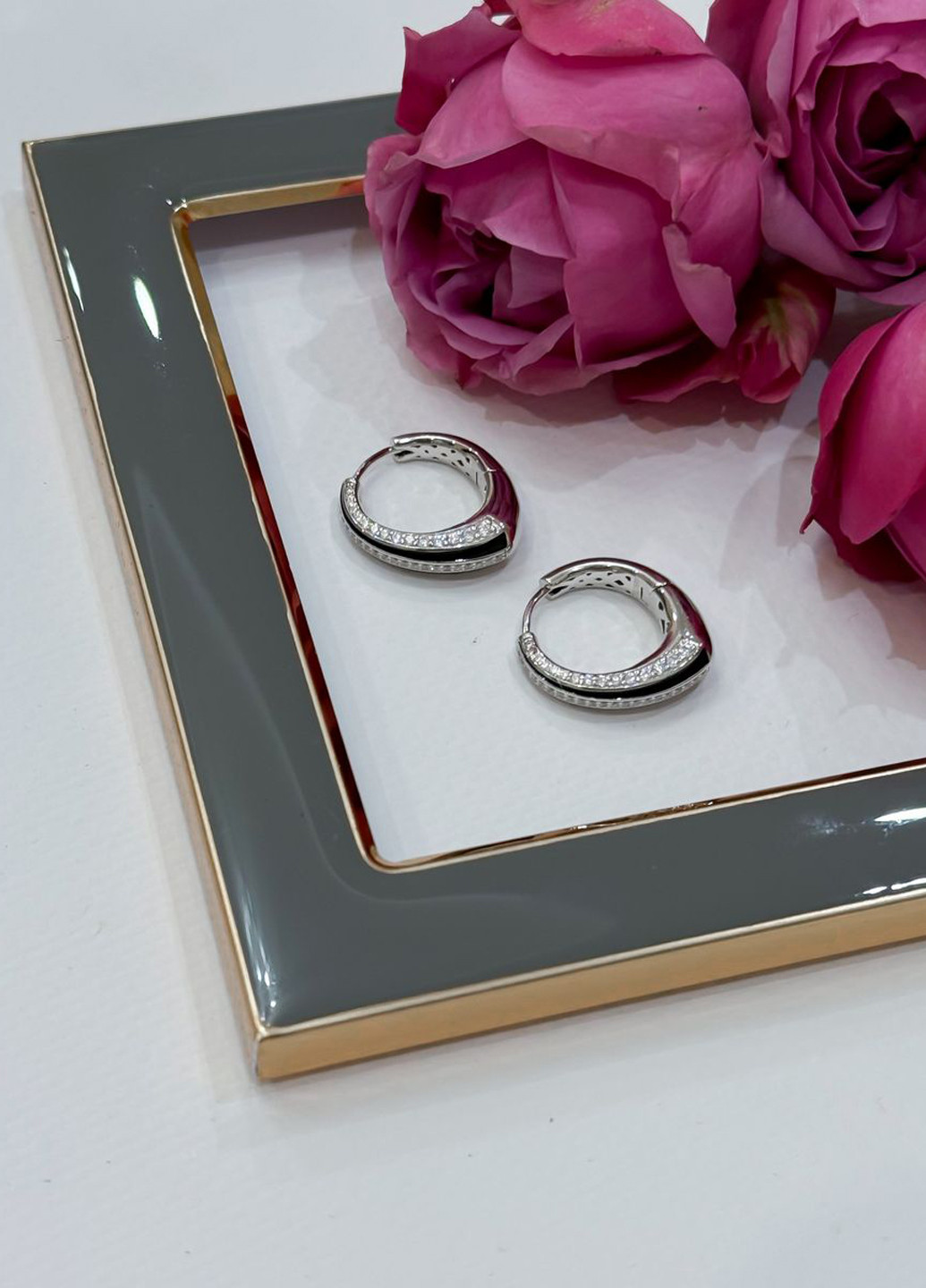 Сережки Silver Flame (317284660)