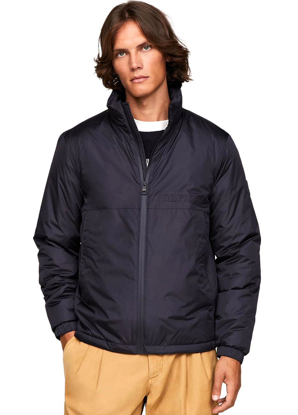 Синяя демисезонная куртка Tommy Hilfiger