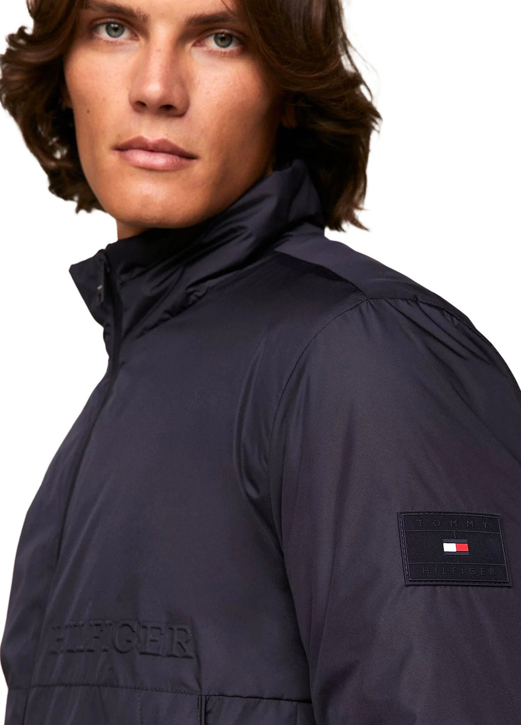 Синяя демисезонная куртка Tommy Hilfiger