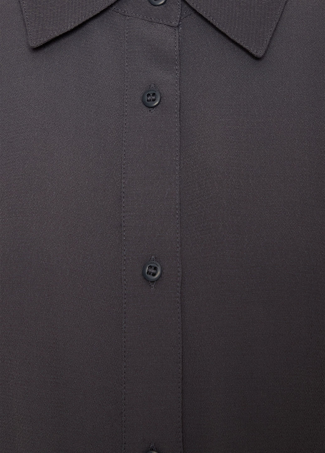 Темно-серое кэжуал, деловое платье рубашка Calvin Klein Jeans однотонное