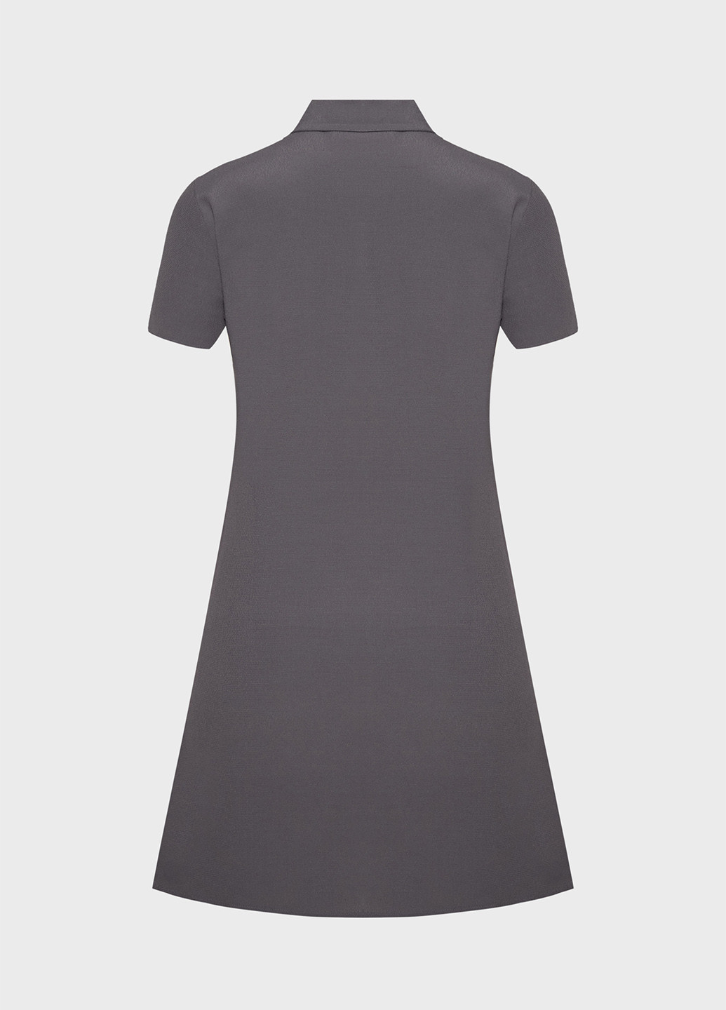 Темно-серое кэжуал, деловое платье рубашка Calvin Klein Jeans однотонное