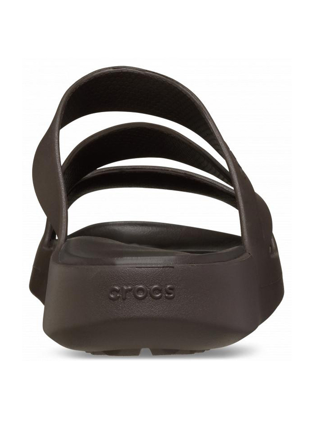 Черные шлепанцы Crocs