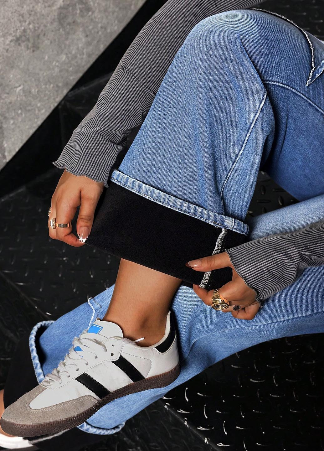 Джинси SHEIN - (346396646)