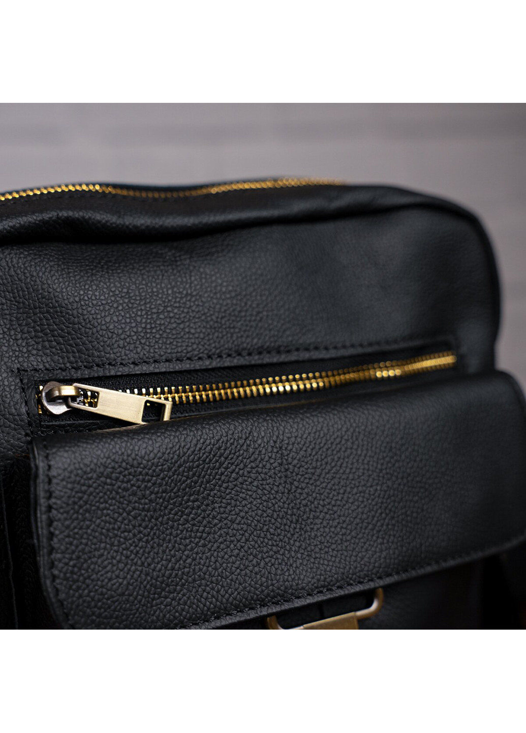 Чоловіча шкіряна сумка 22,5х26х6 см Vintage (252133720)