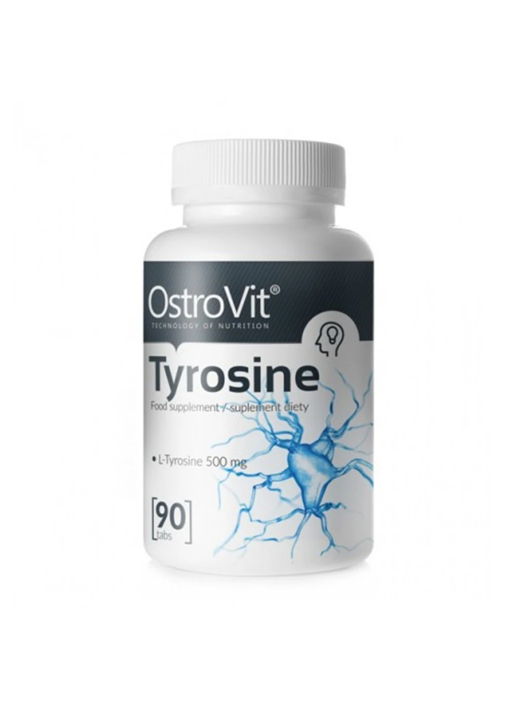 Л-Тирозин Tyrosine 90 таблеток Ostrovit (255362725)