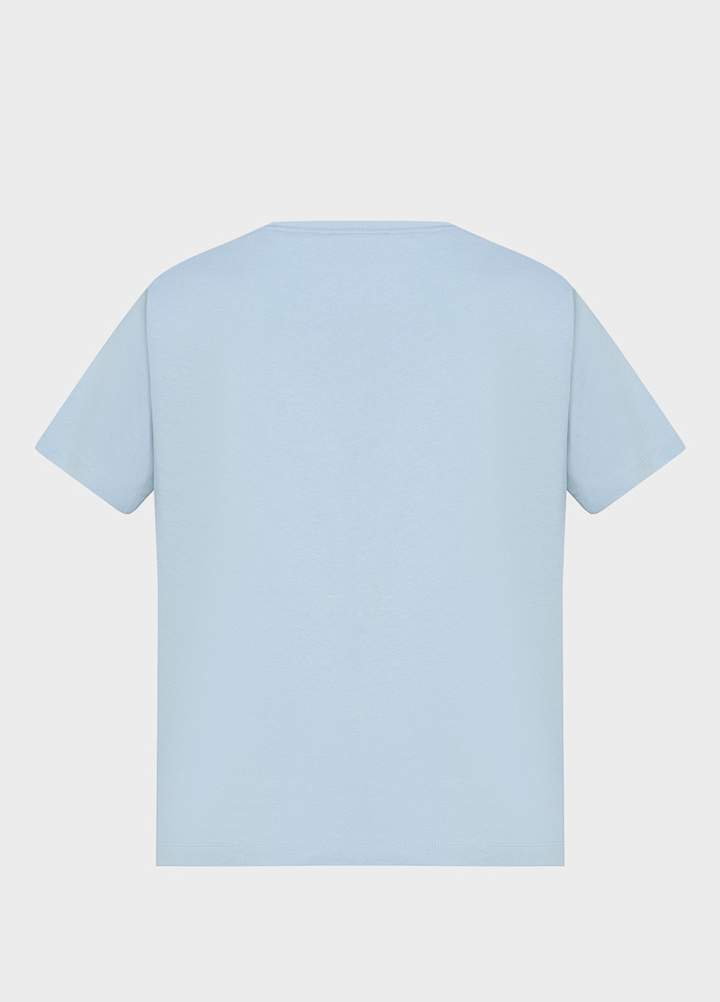 Блакитна літня футболка Gant