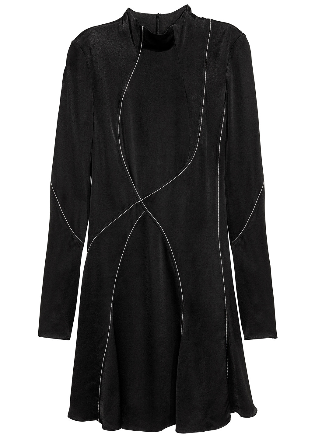 Чорна кежуал платье H&M однотонна
