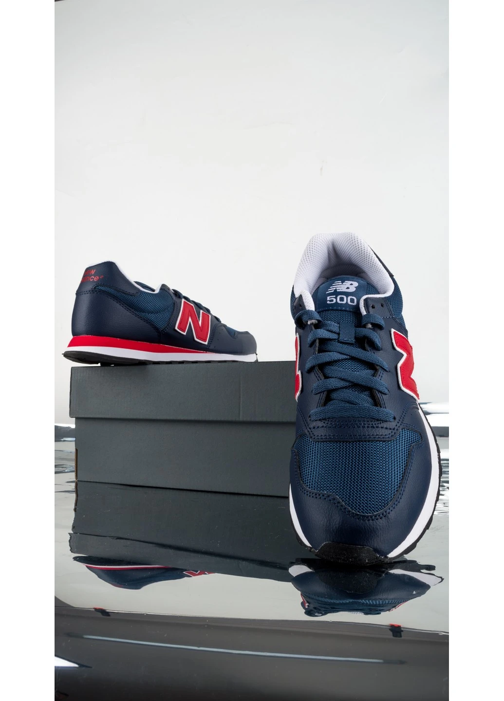 Синие демисезонные кроссовки 500 New Balance