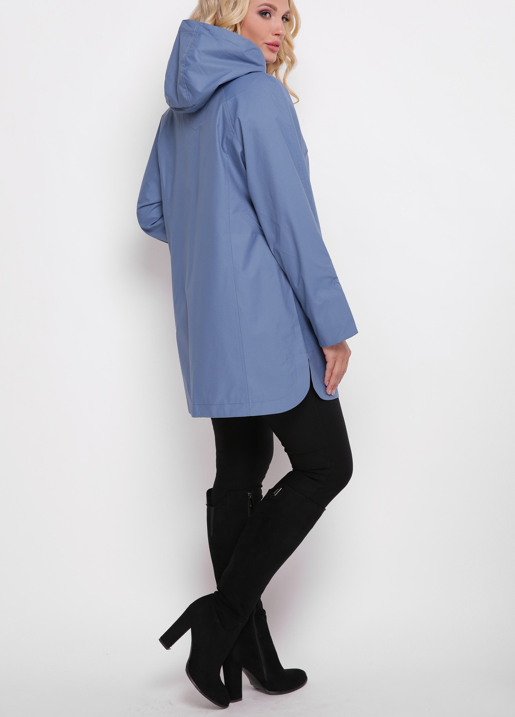 Темно-голубая демисезонная ветровка кредо Welltre