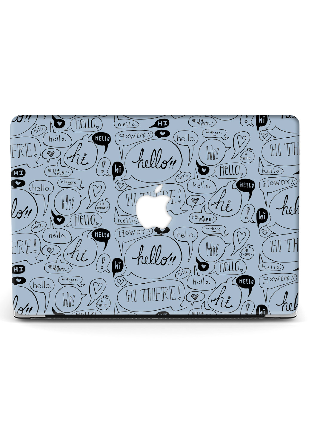 Чохол пластиковий для Apple MacBook Pro 16 A2141 Привіт (Hello) (9494-1663) MobiPrint (218528209)