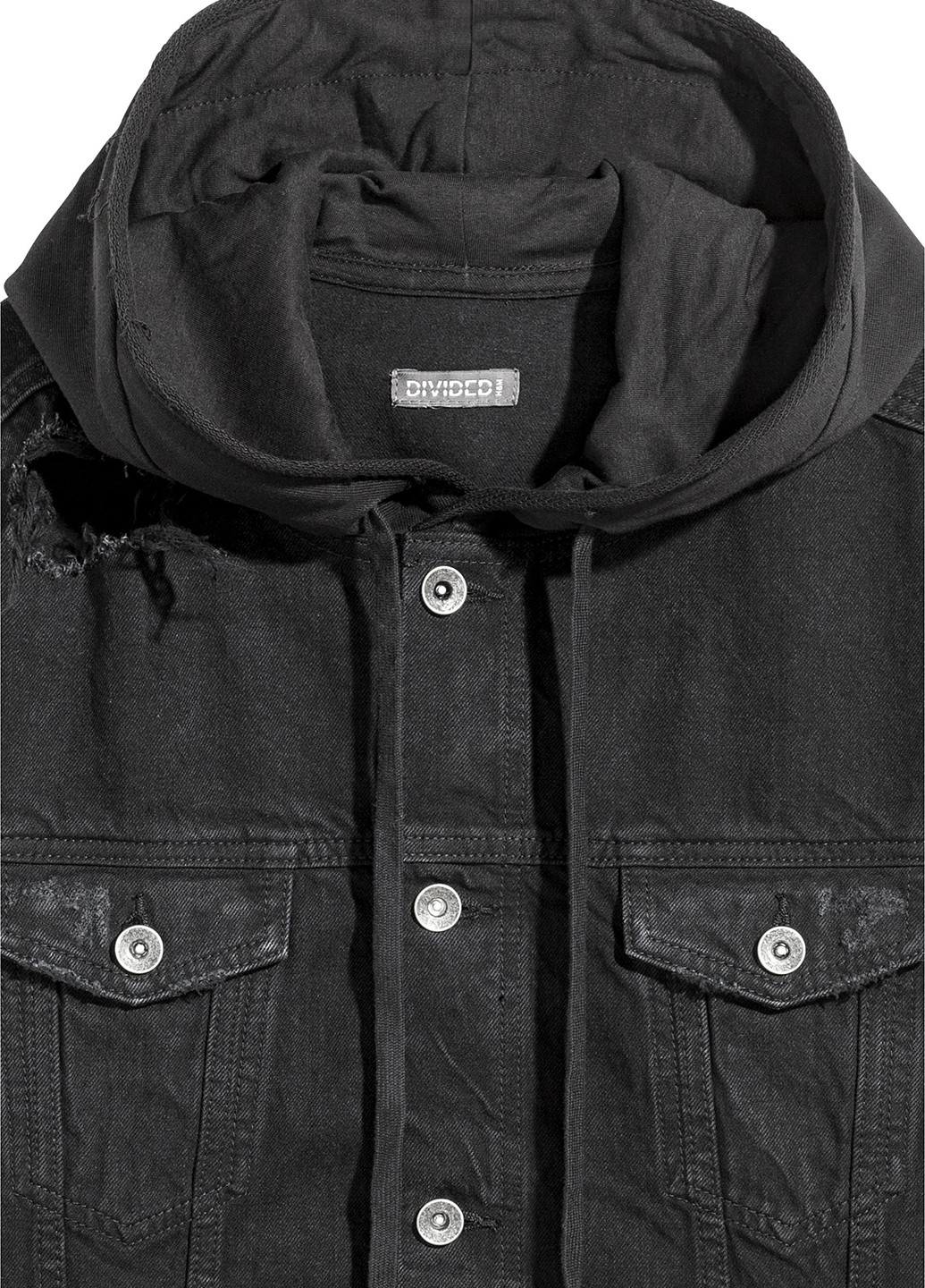 Черная демисезонная пиджак H&M