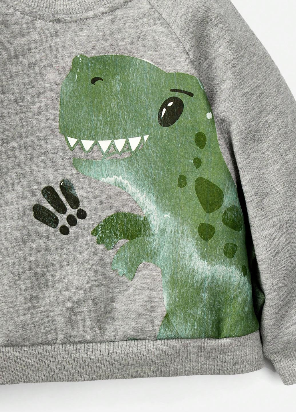 Комбинированный демисезонный комплект (свитшот, брюки) SHEIN