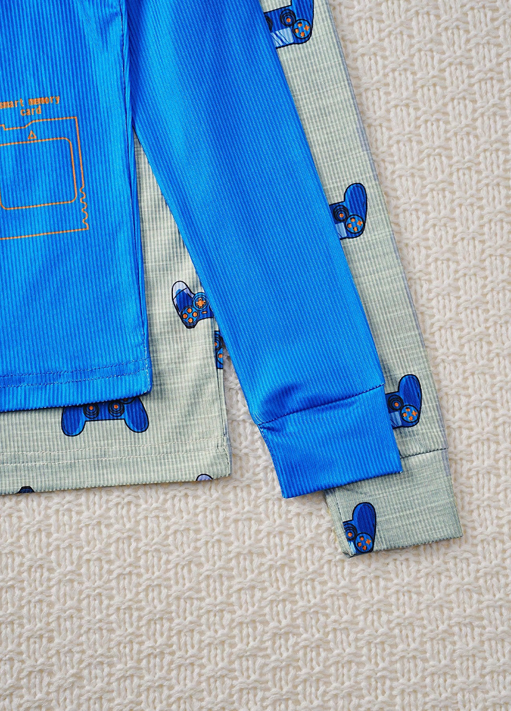 Комбінована всесезон піжама (2 шт.) (лонгслів, штани) лонгслів + брюки SHEIN