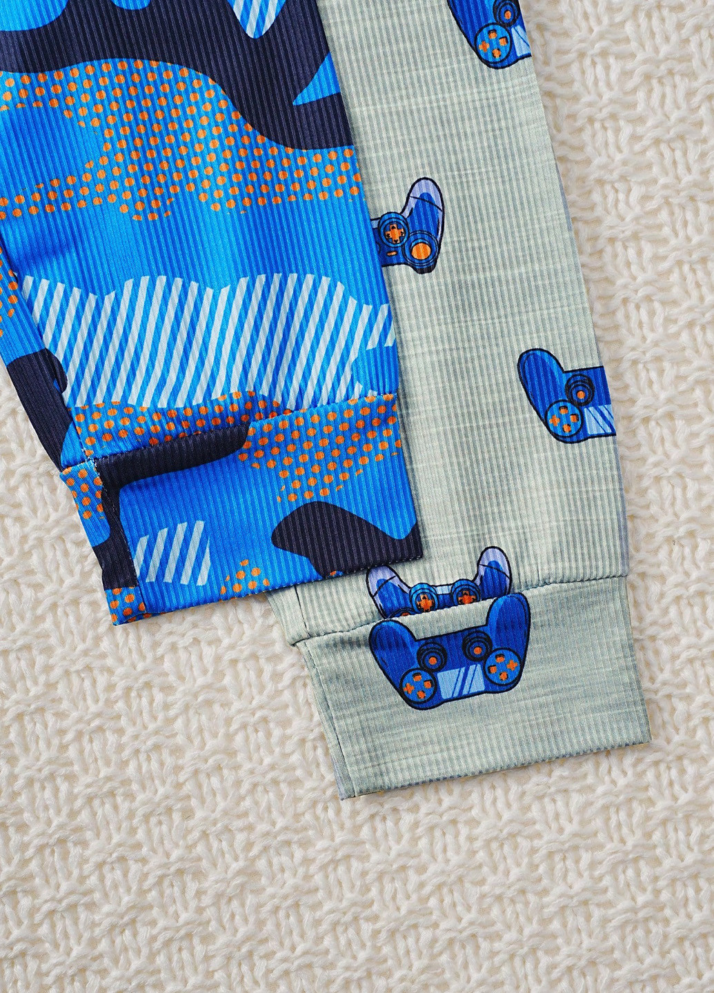 Комбінована всесезон піжама (2 шт.) (лонгслів, штани) лонгслів + брюки SHEIN