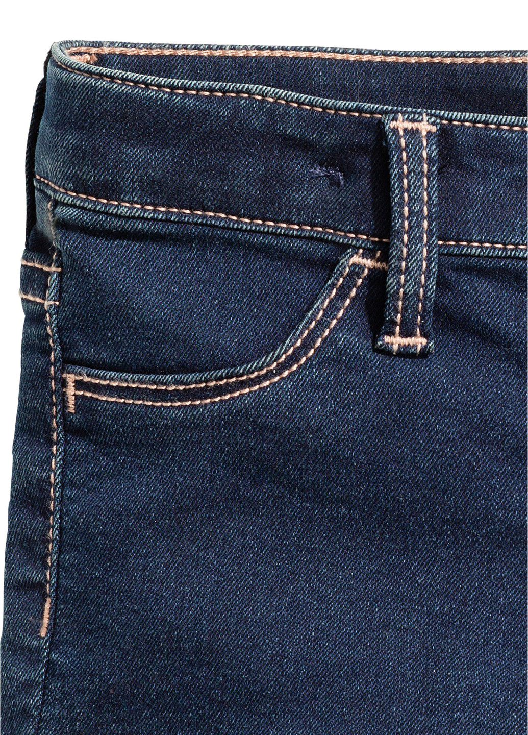 Шорты H&M тёмно-синие джинсовые