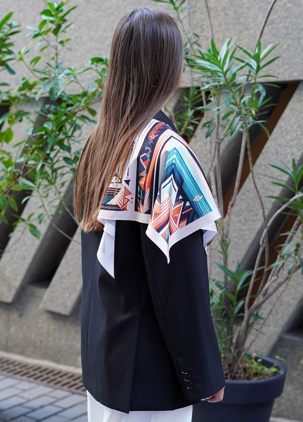 Хустка, 70х70х100 см My Scarf (368110861)