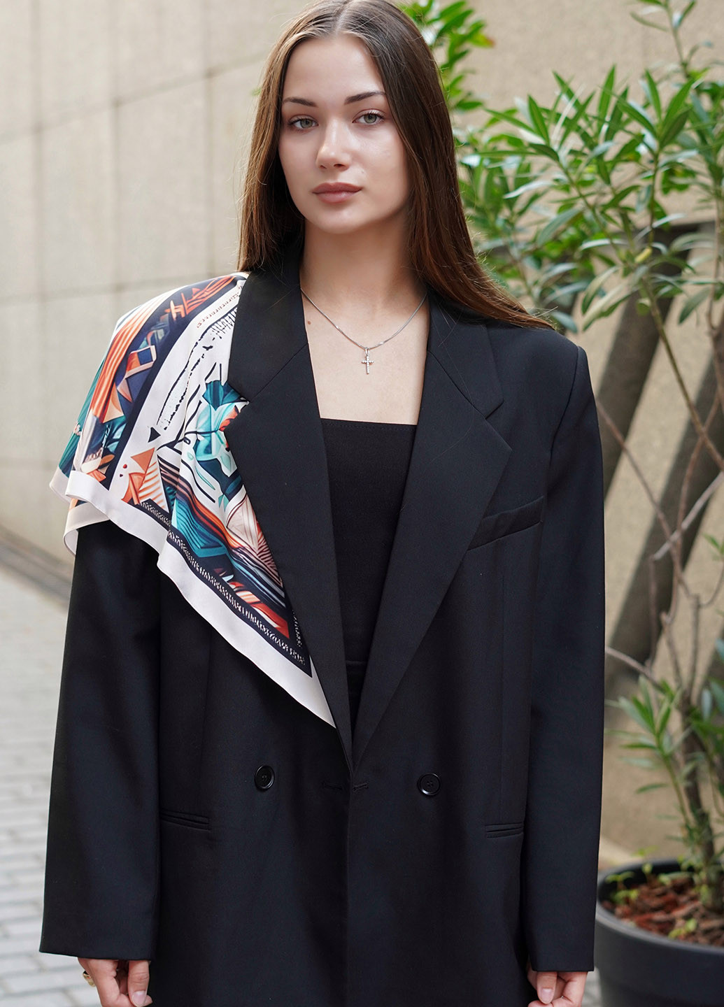 Хустка, 70х70х100 см My Scarf (368110861)