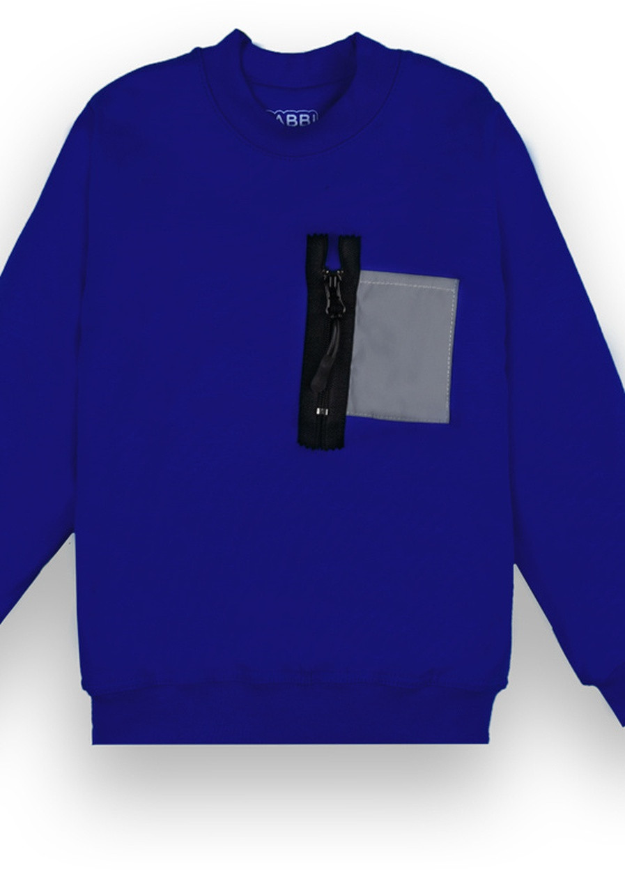 Синий зимний детский джемпер для мальчика dg-21-83-1 *ник* Габби