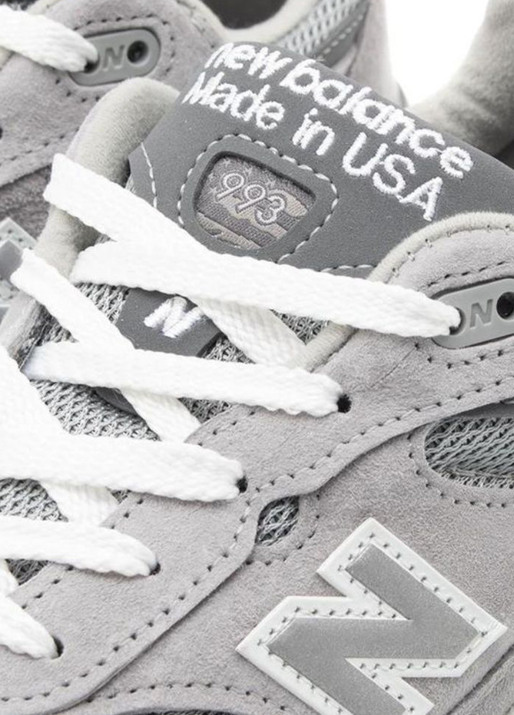 Кроссовки New Balance 993 серые демисезоны (315697467)