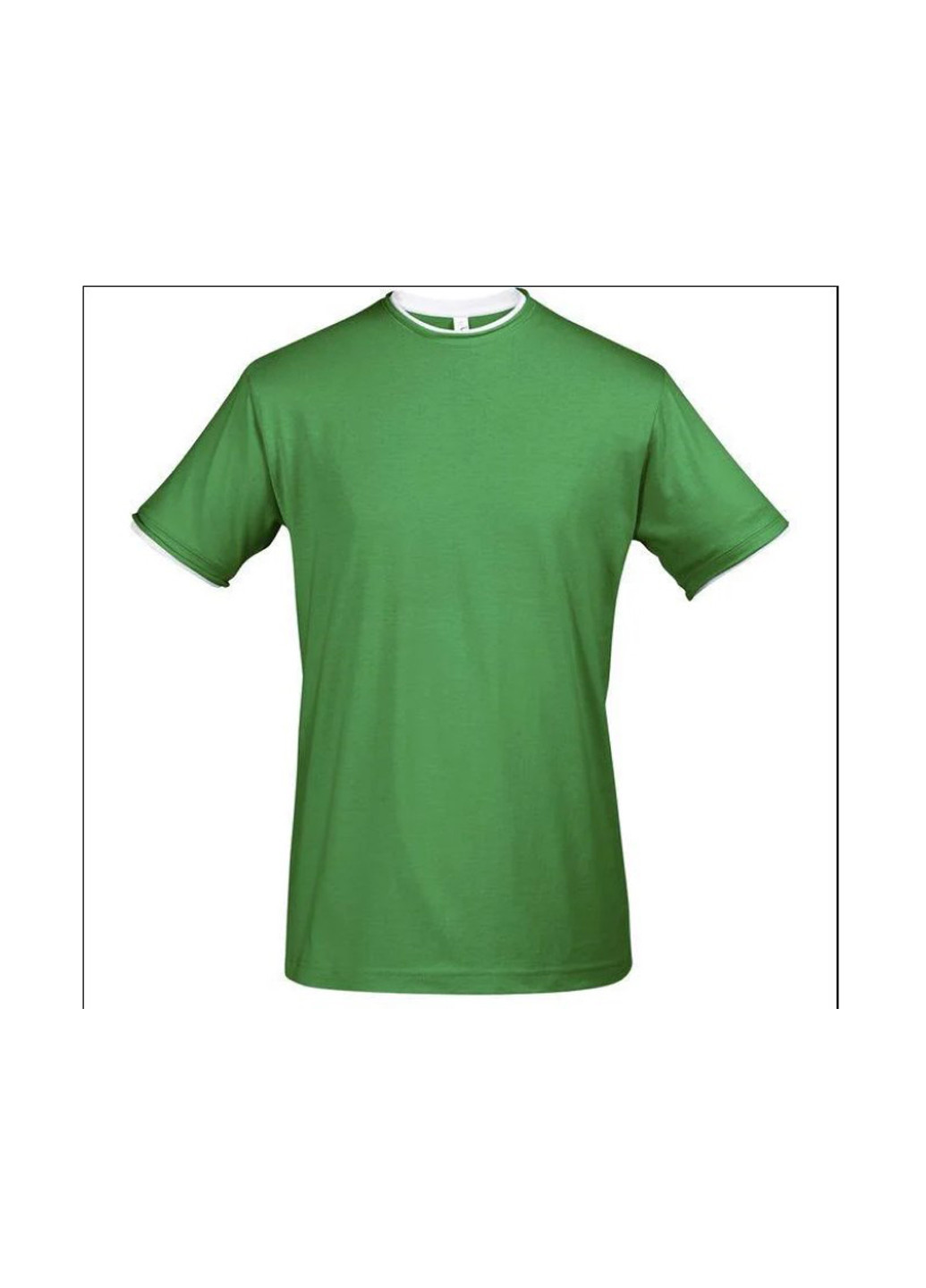 Зеленая футболка Sol's